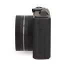 Nedis PCAM2570BK vlogger digitális fényképezőgép / kamera, kihajtható képernyő, 75 MPixel, 5K@15fps, 16 MPixeles CMOS