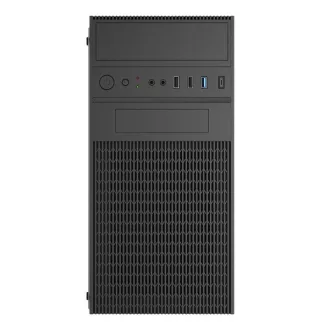 AKYGA Ház AK19BK Micro ATX Fekete, USB3.0, Type-C