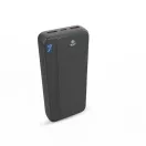 Nedis PBKPD20W225BK powerbank hordozható külső akkumulátor, power bank 20 000mAh, 1,5 / 1,67 / 2,0 / 2,22 / 3,0 A