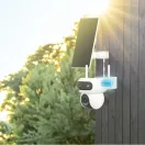 EZVIZ CS-HB90 + 8W SP/CS-HB90/SP (4MP+4MP) akkumulátoros okos biztonsági kamera, napelem, kétirányú beszéd, éjjellátó