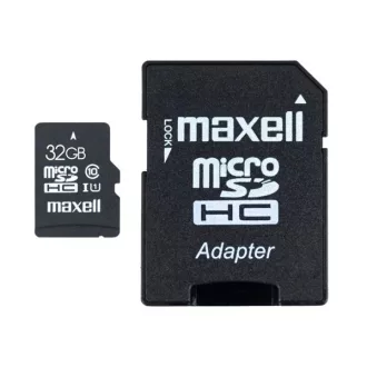   MAXELL Memóriakártya MicroSDHC 32GB X-Series + Adapter Class10