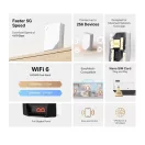 MERCUSYS 4G/5G Modem + Wireless Router AX3000 1xWAN/LAN(1000Mbps) +1xLAN(1000Mpbs), MB521-5G