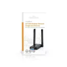 NEDIS WSNWA1210BK Wireless Adapter AC1200, 2.4/5 GHz (Dual Band), USB3.0, Wi-Fi 1200 Mbps, Windows 10/11