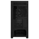 GIGABYTE Ház C102G, Tápegység nélkül, Fekete, Üvegfalú