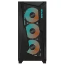 GIGABYTE Ház C301G V2, Tápegység nélkül, Fekete, Üvegfalú
