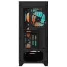 GIGABYTE Ház C301G V2, Tápegység nélkül, Fekete, Üvegfalú