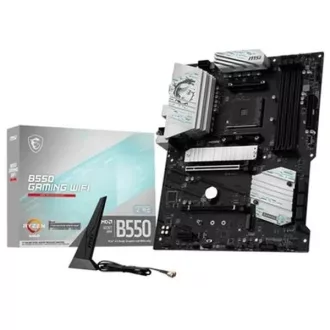 MSI Alaplap AM4 B550 GAMING WIFI6E AMD B550, ATX