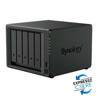   SYNOLOGY NAS 5 Fiókos DS1525NEO+ AMD Ryzen V1500B 4x2,2GHz, 8GB DDR4, 4x2,5GbE, 2xUSB3.2
