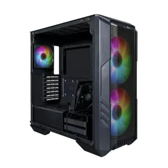 COOLER MASTER Ház ATX HAF 500, Tápegység nélkül, Fekete