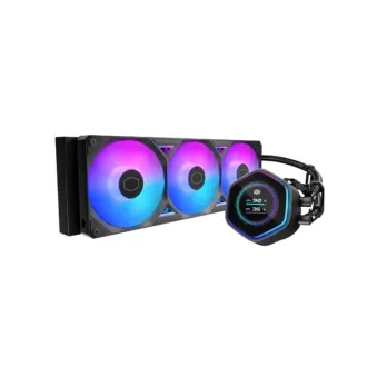   COOLER MASTER CPU hűtő MasterLiquid Atmos II LCD 360, Univerzális
