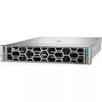   DELL ISG szerver - PE R570 rack (16x2.5"), 12C 6505P 2.2GHz, 2x32GB, 2x960GB RI SSD; H965i, iD10 En., 2x1100W.
