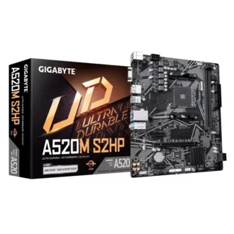 GIGABYTE Alaplap AM4 A520M S2HP AMD A520, mATX