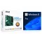 ASUS Alaplap AM4 PRO B550M-C/CSM AMD B550, mATX + MICROSOFT Windows 11 Pro 64Bit Hungarian 1pk DSP OEI DVD