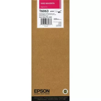 EPSON Tintapatron Vivid Magenta T606300 220 ml