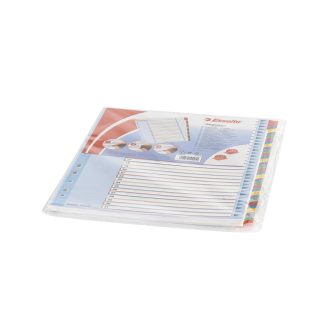   Elválasztólap, A4, Maxi regiszteres 1-31 laminált karton előlap 100210 Esselte