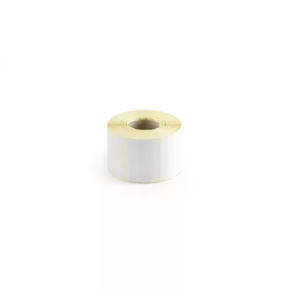   Etikett címke thermo, 40x58mm, tekercses, 1000 címke/tekercs fehér