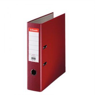   Iratrendező A4, 7,5cm, élvédő sínnel, 11276 Esselte Economy bordó