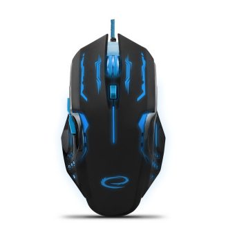   Egér, vezetékes optikai MX403 Apache 6D USB Gamer Esperanza kék