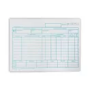 Készlet átadás átvételi bizonylat 8tételes 25x4 lapos tömb A/5 fekvő B.12-122