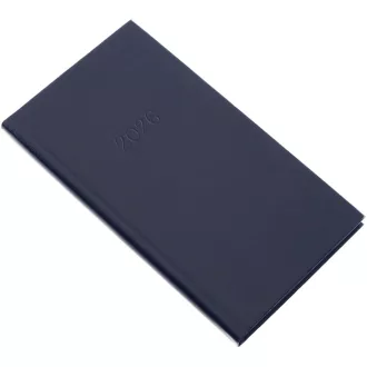   Zsebnaptár álló Standard, fehér lapokkal kék Realsystem 2026.