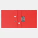 Iratrendező A4, 7,5cm, két oldalt PP borítás,lapraszerelt, Bluering® Premium piros