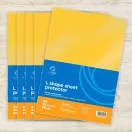Genotherm 'L' A4, 80 micron sárga 25 db/csomag, Bluering®,