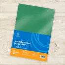 Genotherm 'L' A4, 80 micron zöld 25 db/csomag, Bluering®,