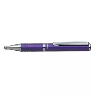 Golyóstoll metál lila test, Zebra SLF1, írásszín kék