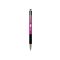 Golyóstoll 0,7mm, metál pink test, Zebra F-301A, írásszín kék