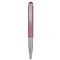 Golyóstoll metál rózsa test, Zebra Stylus Telescopic, írásszín kék