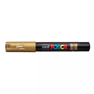 Dekormarker 0,7-1mm, Uni Posca PC-1M arany