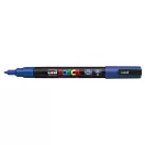 Dekormarker 0,9-1,3mm, Uni Posca PC-3M kék