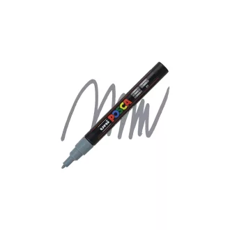 Dekormarker 0,9-1,3mm, PC-3M Uni Posca szürke