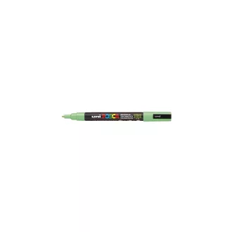 Dekormarker 0,9-1,3mm, Uni Posca PC-3M világoszöld