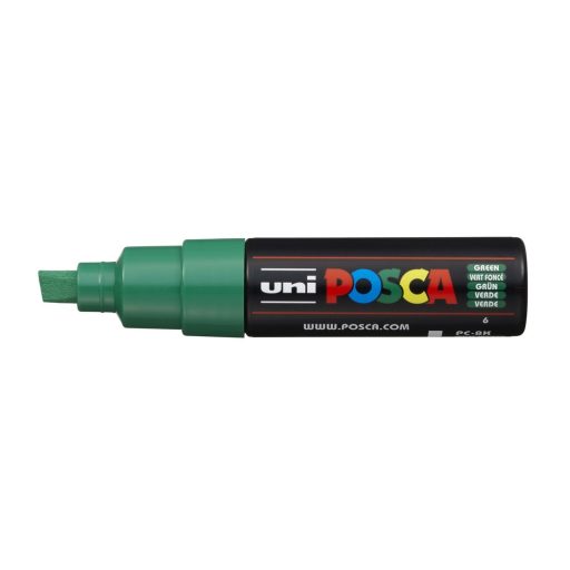 Dekormarker 8mm, Uni Posca PC-8K zöld