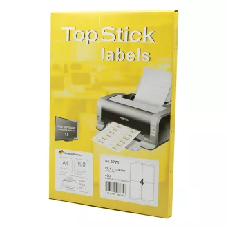   Etikett címke, 99,1 x139mm,univerzális 4 címke/ív, 100 ív/doboz,