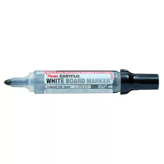   Táblamarker 2mm, kerek, utántölthető Pentel Easyflo fekete