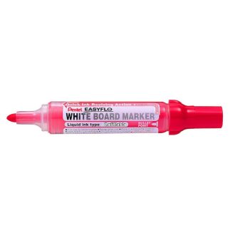   Táblamarker 2mm, kerek, utántölthető Pentel Easyflo piros