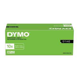   Feliratozógép szalag Dymo S0898130/520109 9mmx3m ORIGINAL fekete