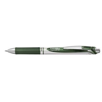   Rollertoll zselés 0.7mm, Pentel EnerGel BL77-D3X, írásszín sötétzöld
