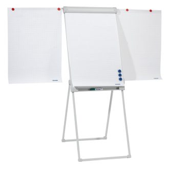   Flipchart tábla 67x95cm, mágneses, 2 db segédkarral, Proline Franken