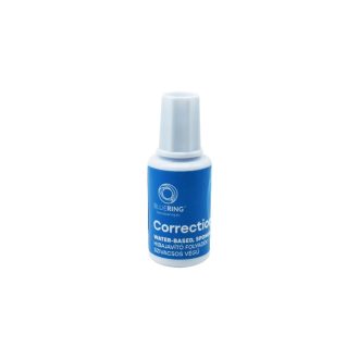   Hibajavító folyadék 20ml, vízbázisú szivacsos végű Bluering®