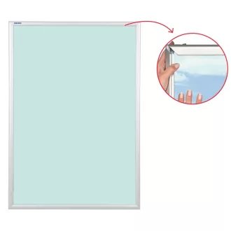 Plakátkeret A2, alumínium keret kültéri  BS1703 Franken