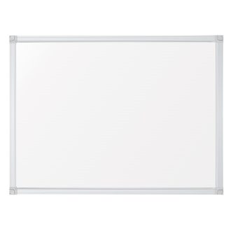   Fehértábla mágneses alukeretes, zománcozott, antimikrobiális 90x120cm, ValueLine Franken
