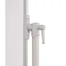 Fehértábla forgatható kétoldalas mágneses 90x120cm,  STC201 Franken