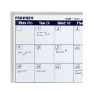 Havi tervezőtábla, mágneses, 90x60cm, ValueLine  VO-7 Franken