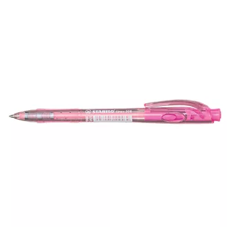 Golyóstoll 0,38mm, F Stabilo Liner 308/56, írásszín pink