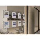 Információs tasak A4, statikus rögzítés Durable 5 db/csomag,