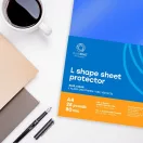 Genotherm 'L' A4, 80 micron kék 25 db/csomag, Bluering®,