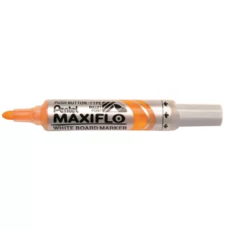   Táblamarker 2,5mm, kerek hegyű, Pentel Maxiflo citromsárga